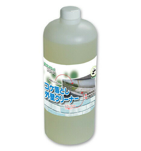 エコソフィ コケ落し、外壁クリーナー 1L 弱アルカリ性