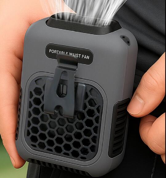 【法人限定】3way 腰掛け扇風機 G60 腰掛け 首掛け 卓上 ポータブルバッテリー 6000mAh 3.7V 静音 3段..