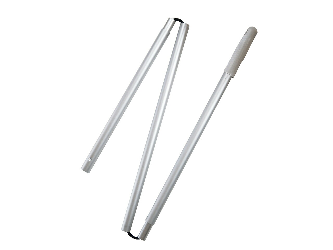 3つ折り式にすることで一般的な伸縮ハンドルより49％短いです。収納バッグにも入りやすいコンパクトになるハンドルです。 ※ 受注生産品 発送単位：2本 サイズ()：52?130 重量(g)：370 品番：HMA-400P