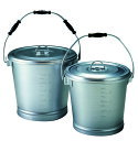 遠藤商事 アルマイト 丸型一重食缶(にぎり3ケ付)ASY-16 305×270mm 深さ14L(3)