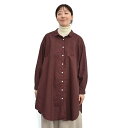 製品染めオックスシャツワンピース【SKT003008】【SUNVALLEY サンバレー】