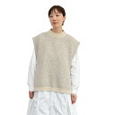 【SALE60%off】配色 ジャカード 脇 リボン ベスト 【SN6020237】【SUNVALLEY サンバレー】(4)