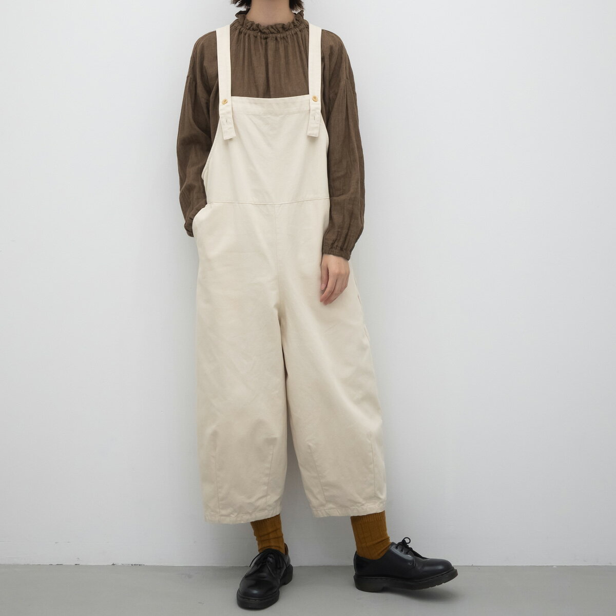 [公式ストア] SUN VALLEY サンバレー / コットン ドビークロス サロペット