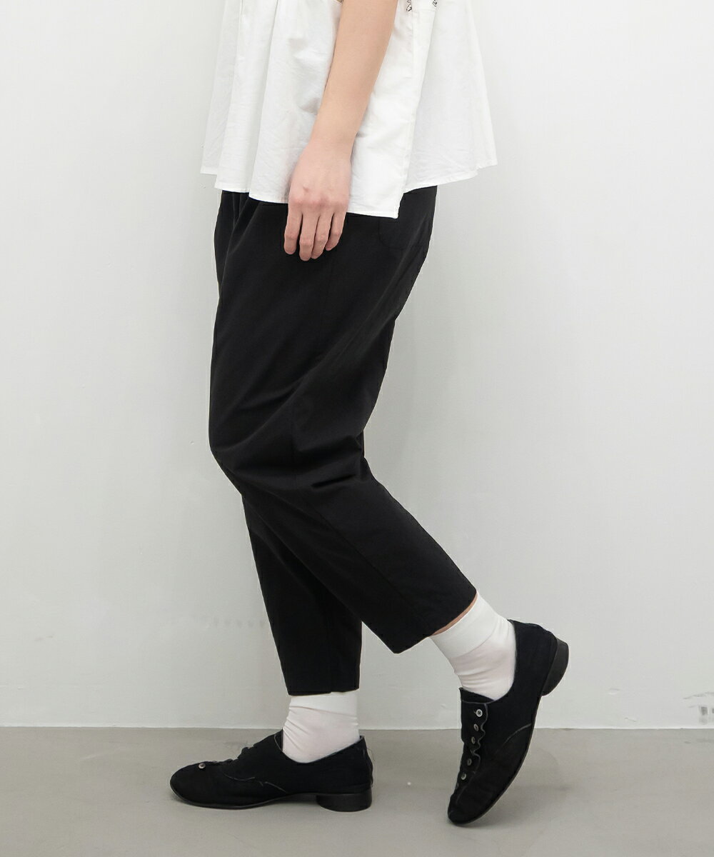 【SALE30%off】[公式ストア] SUN VALLEY サンバレー / コットン ライトウェザー テーパード パンツ fsn1995-10007385 cafe Four Seasons サンプル画像3
