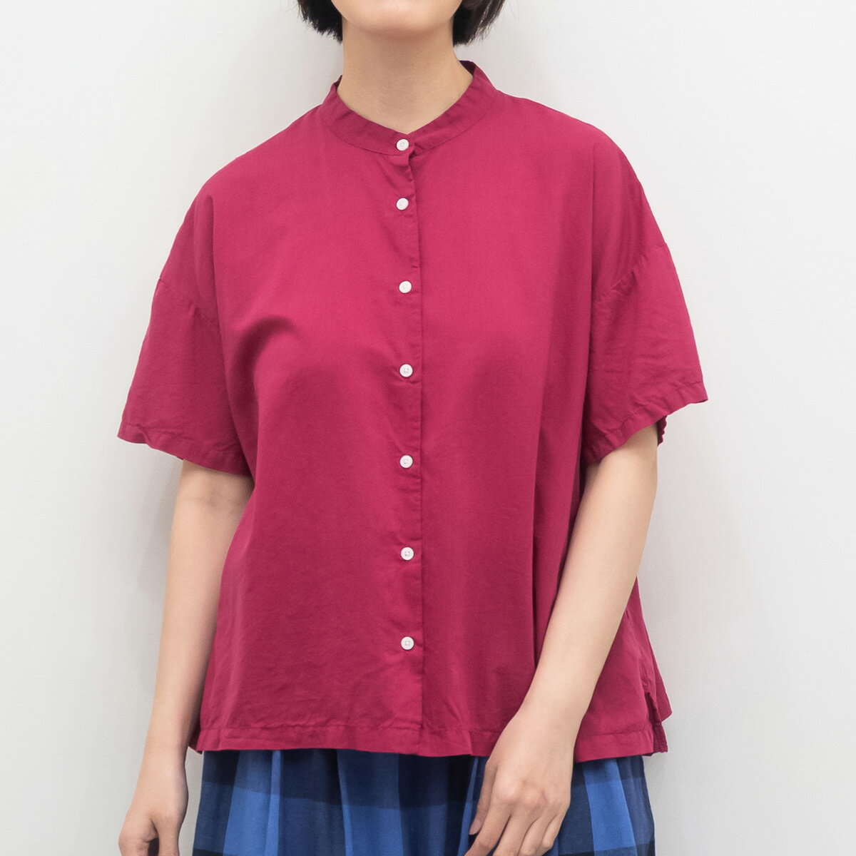 Rakuten - [公式ストア] SUN VALLEY サンバレー / 製品染め 綿 テンセル 平織 半袖 シャツ