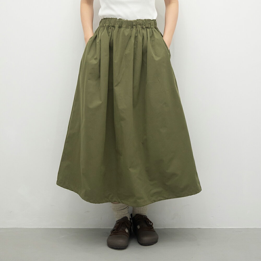 Rakuten - 【SALE40%off】[公式ストア] tukuroi by SUN VALLEY ツクロイ / コットンナイロン グログランピーチ起毛 タックスカート