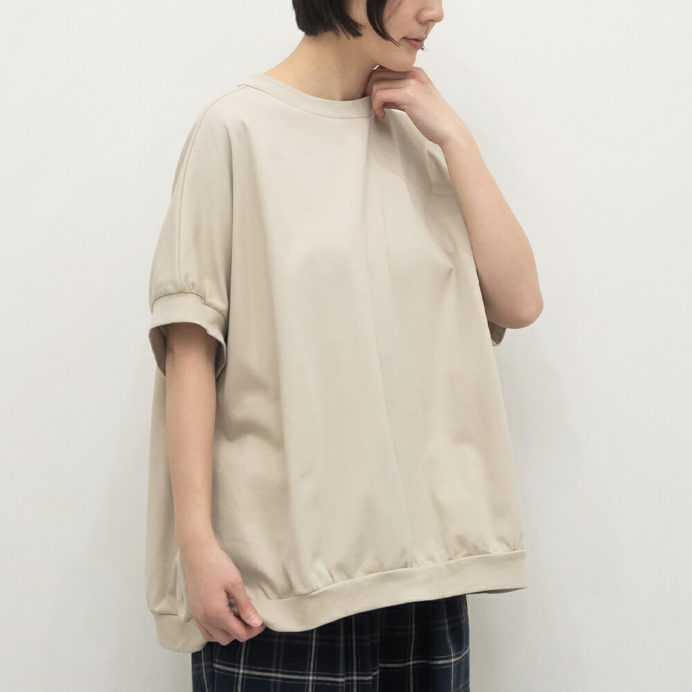 Rakuten - [公式ストア] tukuroi by SUN VALLEY ツクロイ / コットン スムース シルケット ワイド プルオーバー