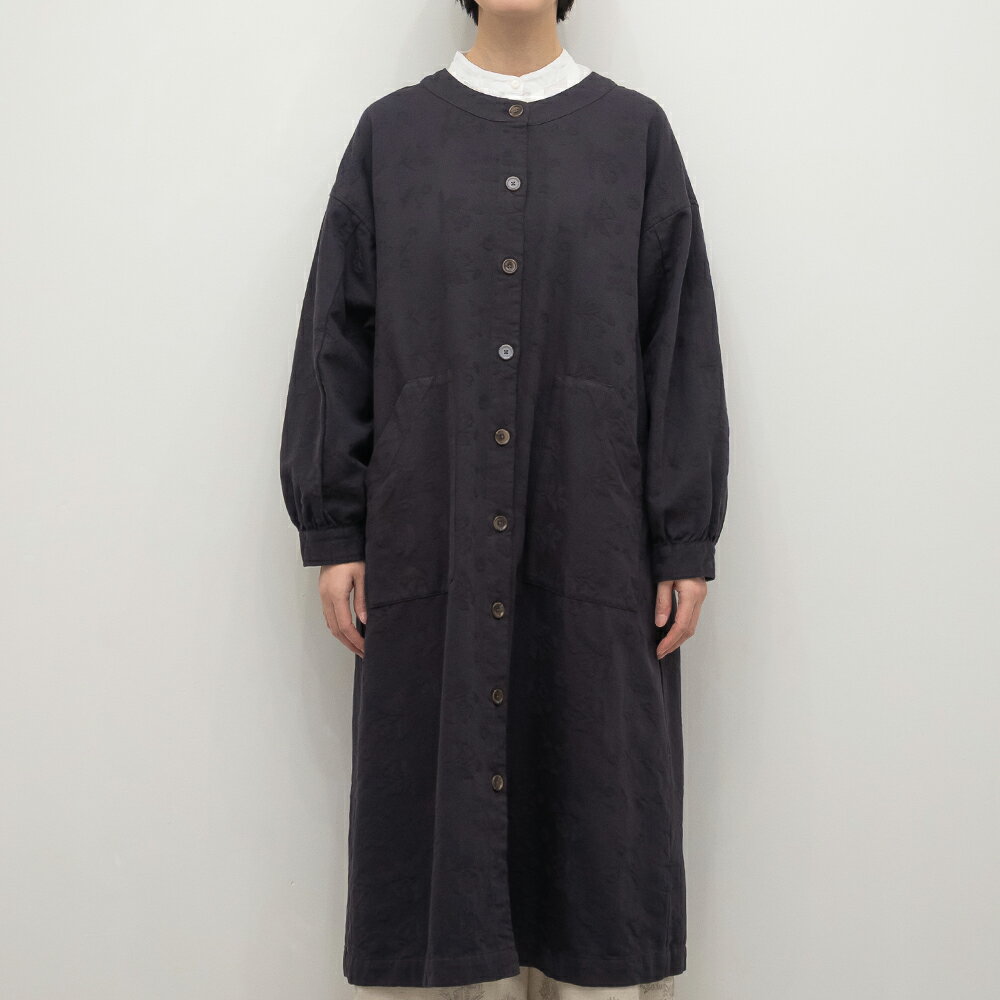 Rakuten - [公式ストア] tukuroi by SUN VALLEY ツクロイ / 製品染め コットン ジャカード ワンピース コート