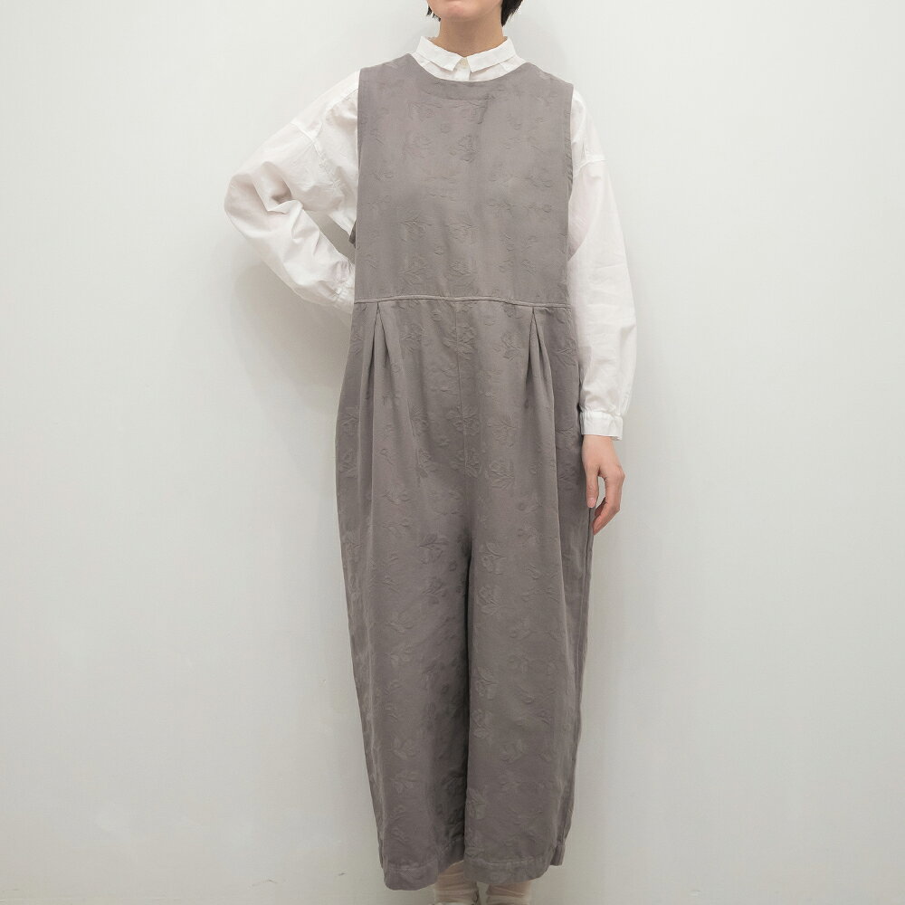 樂天商城 - [公式ストア] tukuroi by SUN VALLEY ツクロイ / 製品染め コットン ジャカード 2WAY サロペット