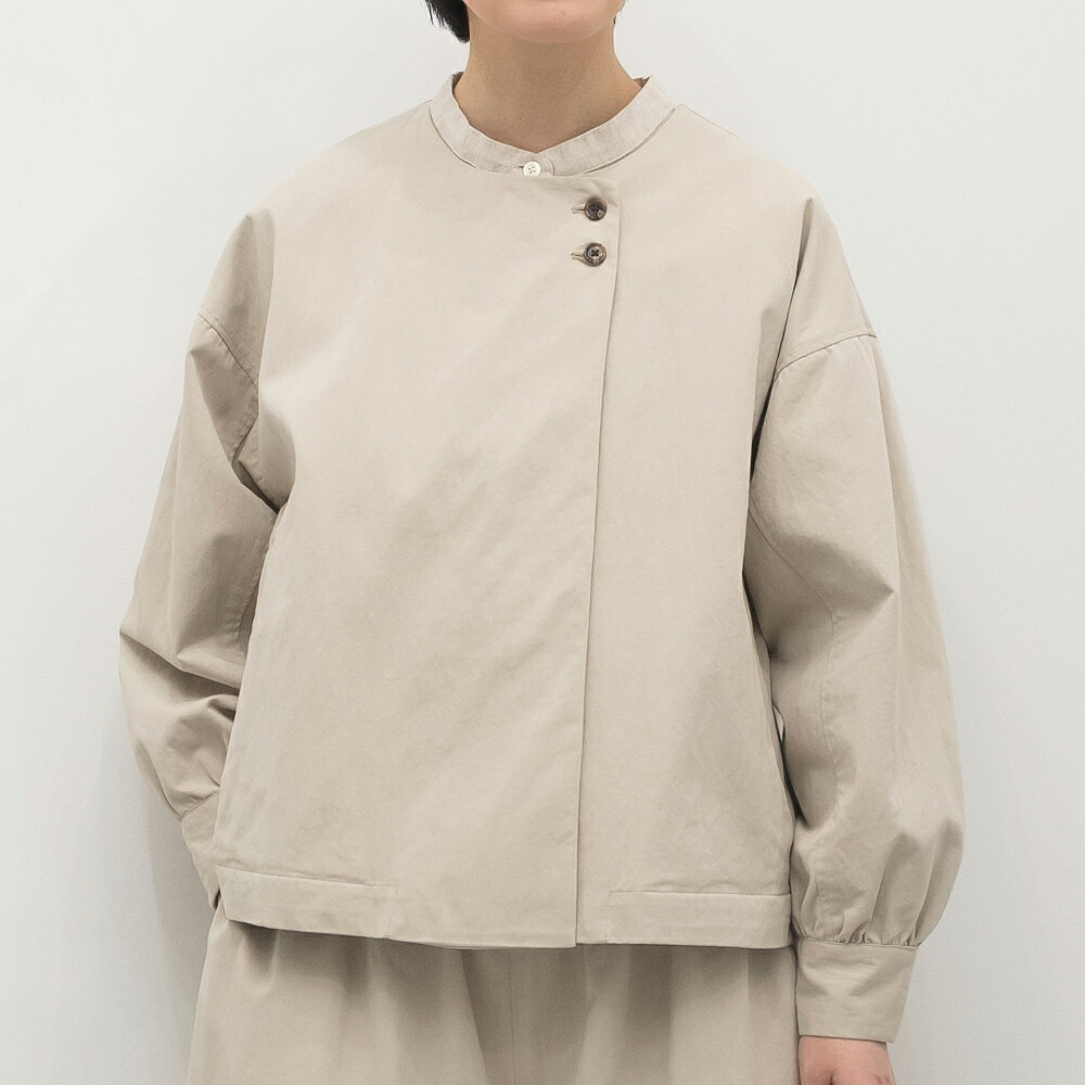 樂天商城 - [公式ストア] tukuroi by SUN VALLEY ツクロイ / コットンナイロン ツイル クルーネック ジャケット