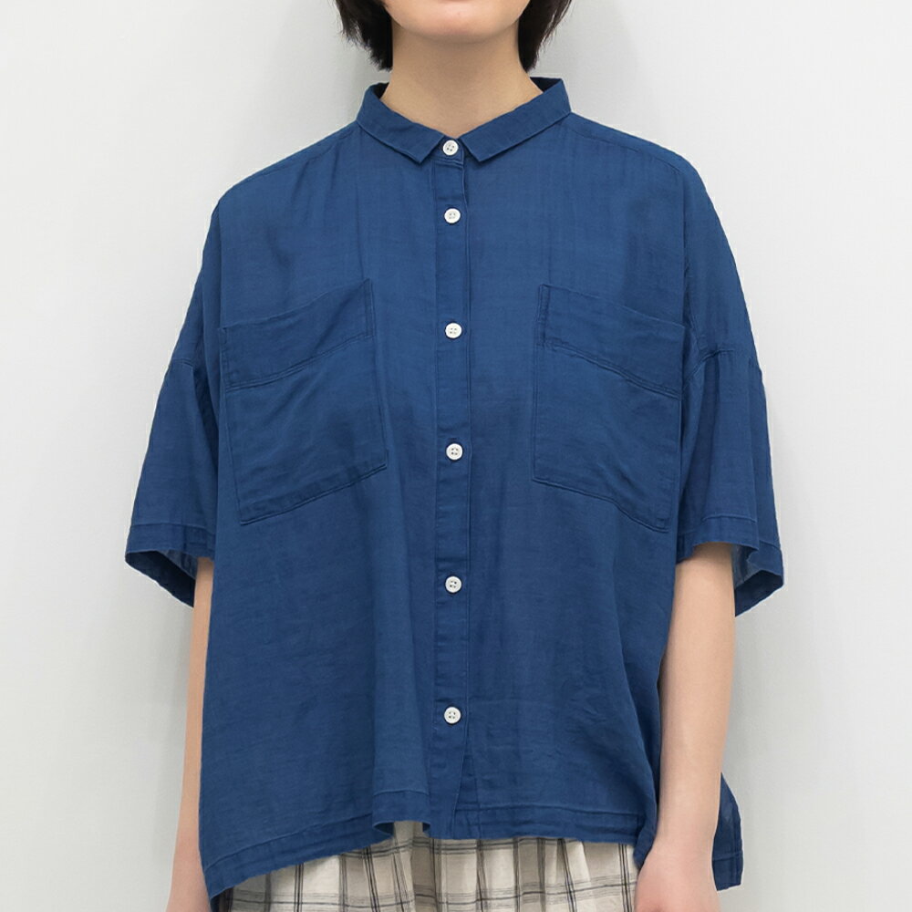 Rakuten - [公式ストア] tukuroi by SUN VALLEY ツクロイ / 2oz コットン ガーゼ デニム ワイドシャツ