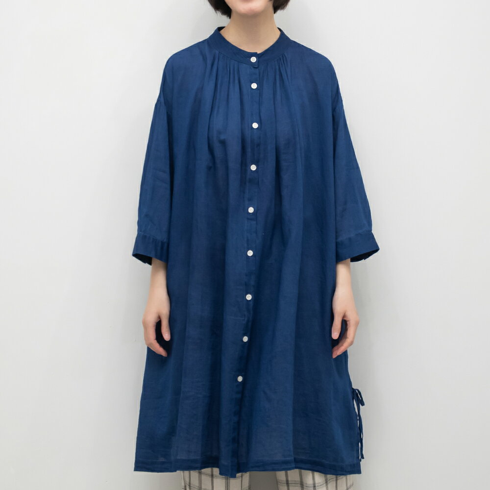 Rakuten - [公式ストア] tukuroi by SUN VALLEY ツクロイ / 2oz コットン ガーゼ デニム ボトルネック チュニック