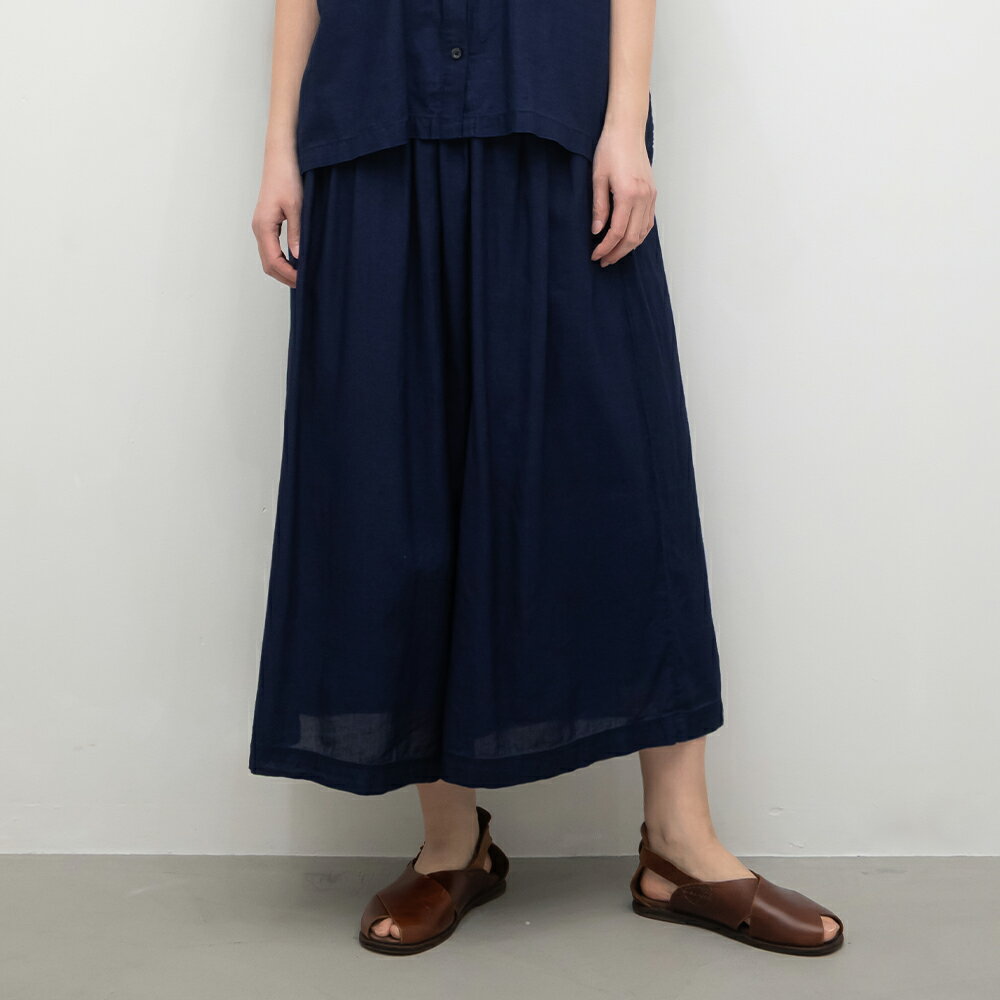 Rakuten - [公式ストア] tukuroi by SUN VALLEY ツクロイ / 2oz コットン ガーゼ デニム ガウチョパンツ