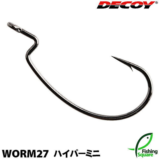 Rakuten - デコイ ハイパーミニ ワーム27 #4【ワームフック】カツイチ