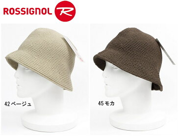 ROSSIGNOL(ロシニョール) ハット、帽子「編みこみバケット」RSB-C402