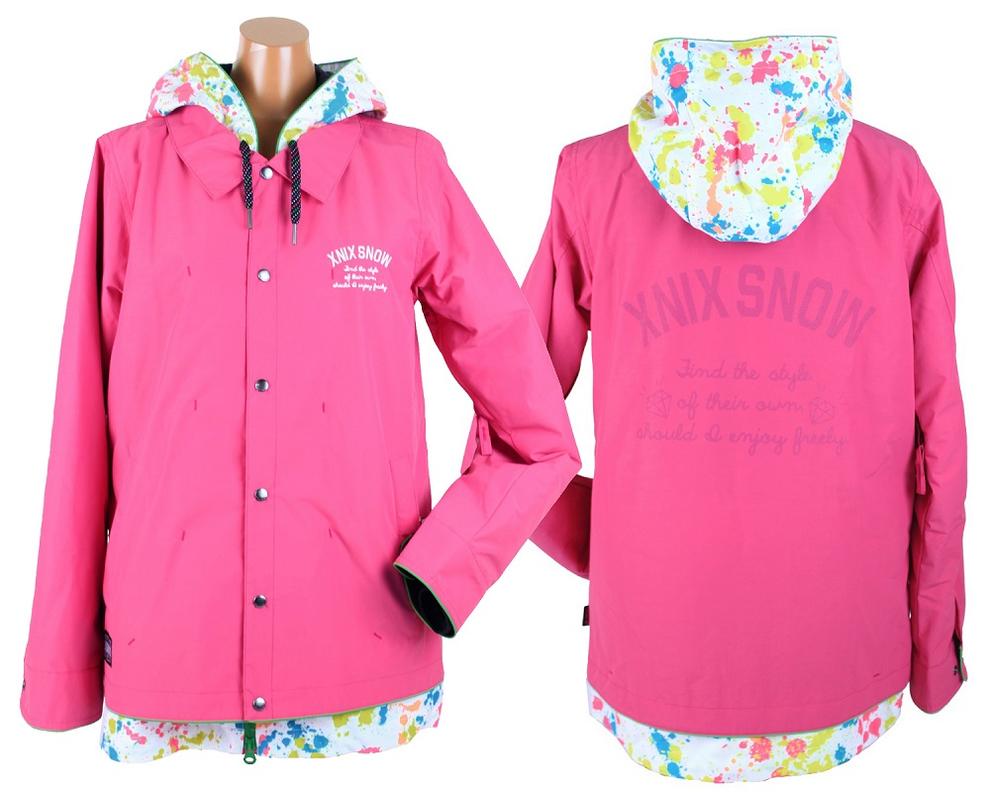 ≪超お買い得品!!≫x-nixエクスニクス レディース 女性用 スキー、スノーボード ウェア「Girls Coach Jacketガールズコーチジャケット」XN482OT63 3