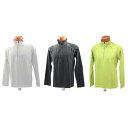 【50%OFF!!】ミズノ MIZUNO アウトドア メンズ 長袖「ライトメッシュ ジップネックシャツ」73EF-300