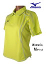 ≪Mサイズ 1枚限り!!≫ mizuno ミズノ レディース 女性用 テニス バドミントン ゲームシャツ A75HW-03838