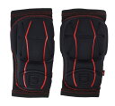 Safety Bible スノーボード 男女兼用 「エルボー(肘)パット」(2個入り)SB-2552 ≪ブラック×レッド≫