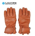 ≪50%off≫ラングLANGEスキー手袋「JEATHER 5 FINGER」BRN(LLGJG03)