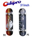 送料込【31インチ】カリプロcalipro コンプリートスケートボード【スタンダード】CP3175