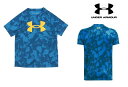 【30%off】アンダーアーマー(UNDER ARMOUR)ジュニア用Tシャツ「31テックビッグロゴプリントTシャツ」ブルー1363278