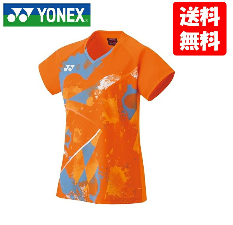 35％off[ヨネックス] 半袖シャツ ゲームシャツ レディース（Mサイズ）20771