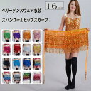 ヒップスカーフ ベリーダンス衣装 スパンコール フリンジ レディース ジャズ ダンス ガールズ 社交ダンス ヒップホップ ステージ衣装 ベリーダンス レッスン着...