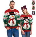 クリスマス衣装パーカー ペアルック 長袖トップス クリスマス ブルオーバ レディースクリスマス風 男女兼用 メンズ トレーナー 大人 3Dプリント大きめ ゆったり雪だるま カップルペア クリスマスツリー コスプレ 仮装 個性 面白いChristmasタイプ イベント 文化祭 パーディー