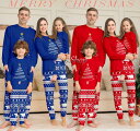 クリスマス衣装 パジャマ親子ペアルック ルームウェア セットアップ ペアパジャマ 親子お揃い 秋冬 メンズ レディース 上下セット家族部屋着 赤ちゃん ベビー ...