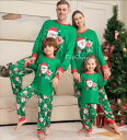 クリスマス衣装 パジャマ親子ペアルック ルームウェア セットアップ ペアパジャマ 親子お揃い 秋冬 メンズ レディース 上下セット家族部屋着 赤ちゃん ベビー ...