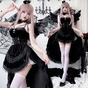 ハロウィン コスプレ レディース 燕尾 ワンピース レース セクシー ウエディングドレス 花嫁 仮装 衣装 大人 ハロウィン 衣装 巫女 魔女 コスチューム ハ...