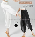 レディースパンツ ブルマ シフォン 九分丈 ヨガ ゆったり ワイド モダン ダンス フィットネス 大人 エクササイズ ズボン ダンス衣装 ロング丈 ウエストゴム レッスン着 バレエレッスン社交ダンスダンス 発表会 舞台ステージ演出服 練習着 レッスンウエア 団体服 団服