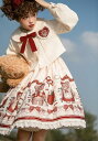 Lolitaワンピース レディース キャミソールワンピース コート 単品・セットアップ 少女 お姫様フリル襟 レース 蝶結び付き 膝丈スカー ロリータ風 ゴスロ...