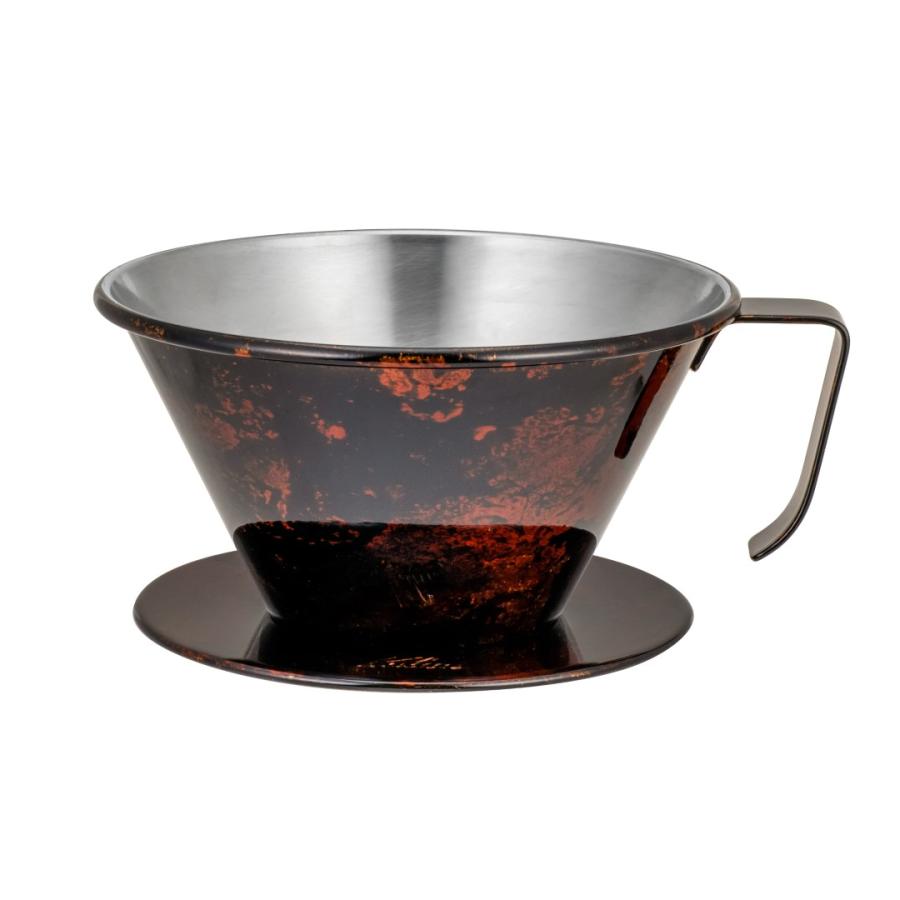 楽天二子玉川 蔦屋家電 楽天市場店【先行販売】kalita カリタ 漆塗り白檀シリーズ 白檀塗装ウェーブドリッパー185S 蔦屋家電 母の日