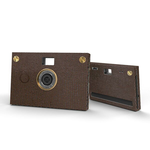 蔦屋書店の【2000万画素リニューアル】PaperShoot Dark Camel Brown ペーパーシュート ダークキャメルブラウン トイカメラ 新品 蔦屋書店|詳細画像