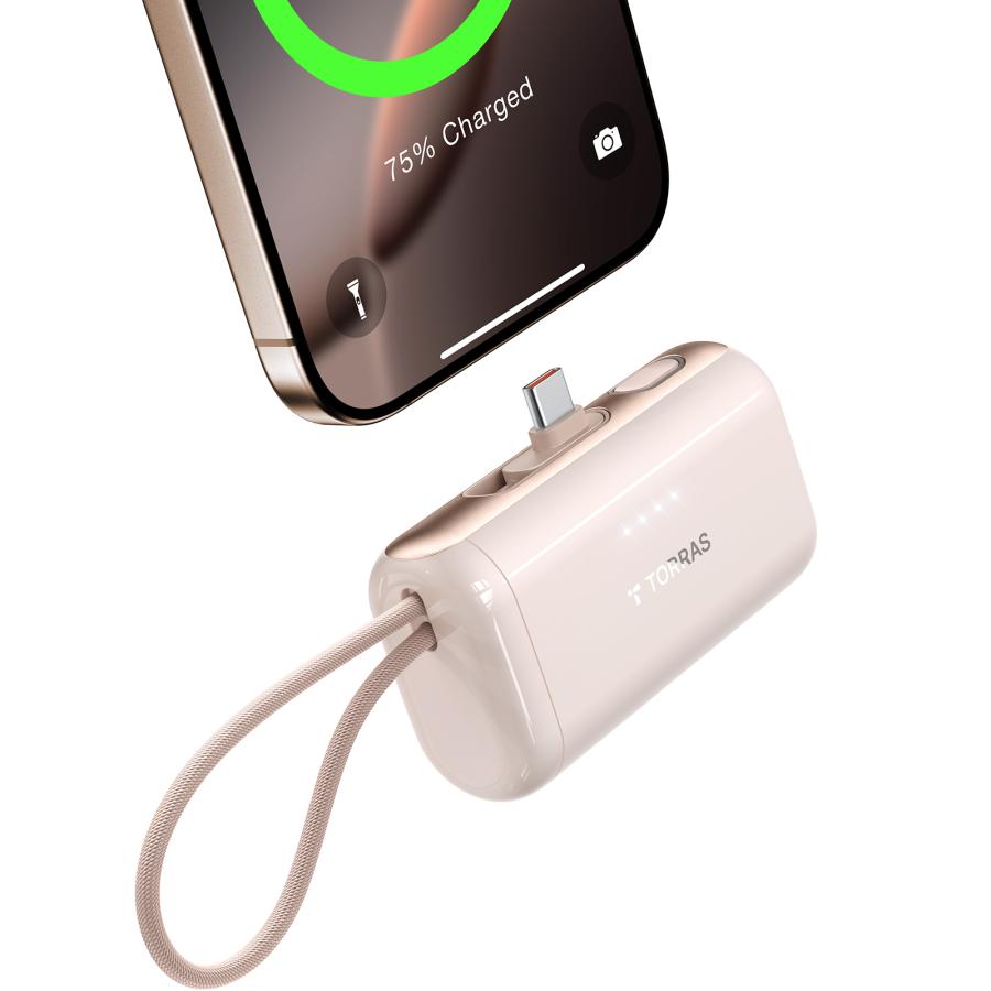 TORRAS（トラス）PocketVolt Powerbank 5000mAhモバイルバッテリー 蔦屋書店 蔦屋家電