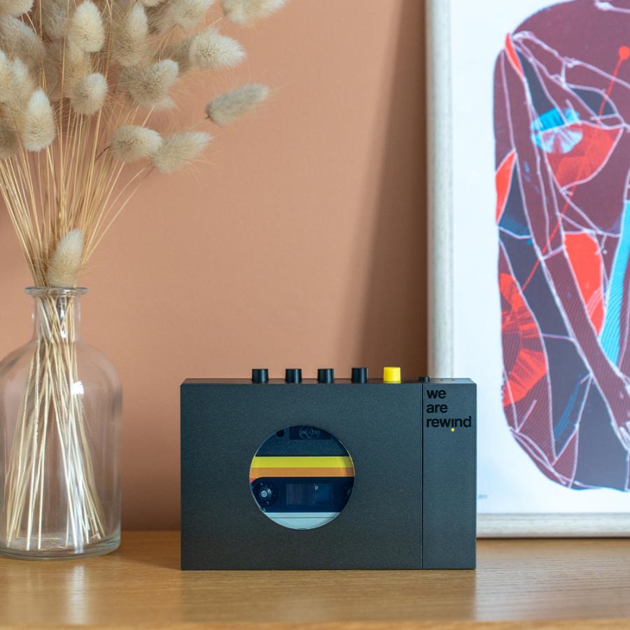 We Are Rewind カセットプレイヤー WE-001グレー 蔦屋書店 蔦屋家電 【売れ筋】【当店オススメ】 ギフ..