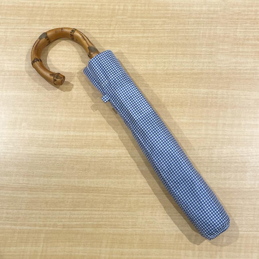 【スペシャルプライス：在庫限り】Fox Umbrellasテレスコピック ワンギー ギンガムチェック 雨傘 蔦屋..