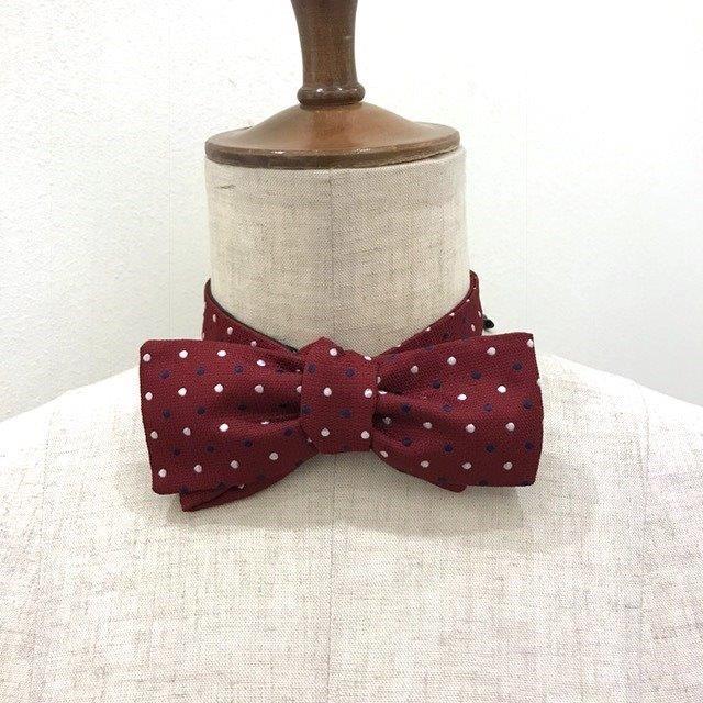 【スペシャルプライス：在庫限り】ハケット　蝶ネクタイ　ドットRD 蔦屋書店 蔦屋家電