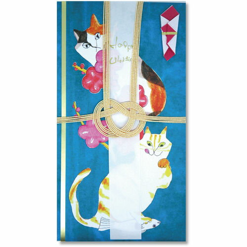 ネコ ご祝儀袋 結婚 おしゃれ かわいい 出産祝い 結婚式 御祝儀袋 お祝い 内祝い 個性的 もらうと嬉し..