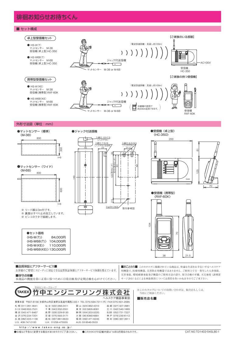 ���� ���Τ餻 ̵��������(�磻��쥹)�����ӷ����������å� �����к� �����ɻߡ�HS-W68(KE)(RXF-60K)��TAKEX/���楨�󥸥˥����