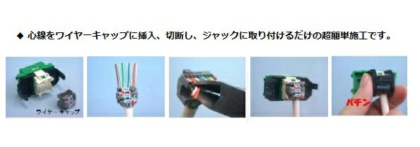 LAN用コンセント プレートジャック CAT5...の紹介画像2