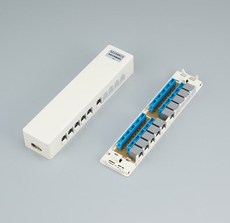 宅内配線用端子函 TELタップくんシリーズ 2芯 端末・分岐用【S220BM10】かがつう
