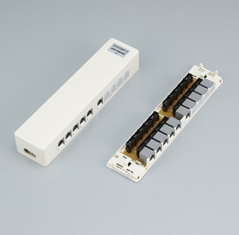 宅内配線用端子函 TELタップくんシリーズ 4芯 端末・分岐用【S440BM10】かがつう