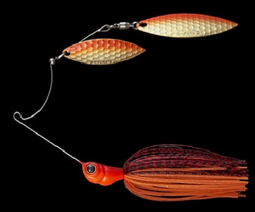 仕様表ハイパーバイブレーションによる驚異的な集魚力とバイト誘発力。デカバスを獲るための競技用スペシャルスピナーベイト。D-ZONE。おそらく日本で一番売れ続けているスペナーベイト。それは、何よりも釣れる、そして釣れ続けていることの何よりの証明だ。2004年度ルアーマガジン誌タックルオブザイヤー、ハードルアー部門第一位を受賞。デカバスを呼ぶ機能を追求した結果、折れる危険性も合わせ持った諸刃の剣。しかし、その威力は完全に弱点を凌駕する…。1レースのみに照準を絞ったフォーミュラマシンと同一のコンセプトから生まれた、清水盛三が放つトーナメントスペシャルスピナーベイト。発売以来、全国で圧倒的なデカバスに対する威力を見せ続け、盛三のアメリカツアー参戦後には、本場のツアープロがシークレットルアーとして使うなど、日本はおろか、ワールドワイドにD-ZONEの勢力は確実に拡大していった。おそらく日本でも最もデカバスを仕留め続けているスピナーベイトはD-ZONEだろう。そう言える程、D-ZONEは圧倒的な支持と共にデカバスの実績を確実に重ねているのだ。真似の出来ない、デカバスを引きつけてやまない波動。喰ってきたバスを確実に掛けて獲る力。清水盛三の自信。競技用スピナーベイトD-ZONE。BLADE TYPE●ダブルウイローリーフフロント、リアで異なるアクションにより1尾の大型ベイトフィッシュをリアルイミテートしたダブルウイローリーフ。特に3/4ozによるディープのスローローリングでは、ビッグバスに爆発的な威力を発揮します。●タンデムウイローリーフ同サイズのダブルウイローよりもバイブレーションが際立つインディアナブレードをフロントに装したこだわりのタンデムウイローリーフ。フィールドや状況を選ばないオールラウンダーモデルです。◎推奨タックルROD:3/8oz：ミディアムライト〜ミディアム6′0″〜6′6″ベイトロッドROD:1/2oz：ミディアムライト〜ミディアムヘビー6′0″〜7′0″ベイトロッドROD:3/4oz：ミディアムヘビー〜ヘビー6′6″〜7′4″ベイトロッドLINE:フロロカーボン8〜16lb or ナイロン10〜20lb■使用上のご注意D-ZONEは競技の中で、こわれる可能性が高くても1本のビッグバスを獲ることにこだわって作られたスピナーベイトです。ランディングは抜き上げなど負荷のかかるやり方は破損の可能性を高めますので、出来る限りネット等でのランディングをお薦めします。なお、アームの折れを防止する為に、からんだウィード等をはずす時、D-ZONEを水面にたたきつけたりすることは、お避け下さい。そして、40cm／1kgクラスなら3本程度釣り上げた時が折れを防ぐ交換の目安となります。詳細はこちら