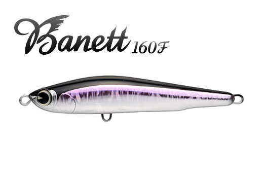 アムズデザイン　Banett 160F #BN160-003 セグロ　/ ソルトルアー バネット　160F　【釣具　釣り具】