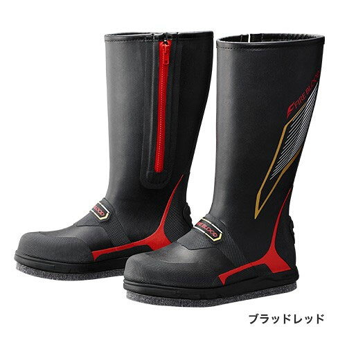 シマノ(Shimano)　ジオロック・カットラバーピンフェルトブーツ・FIRE BLOOD　ブラッドレッド　M　【釣具　釣り具】