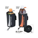 タックルインジャパン ボトルホルダーフレックス ブラックxシルバー 【釣具 釣り具】
