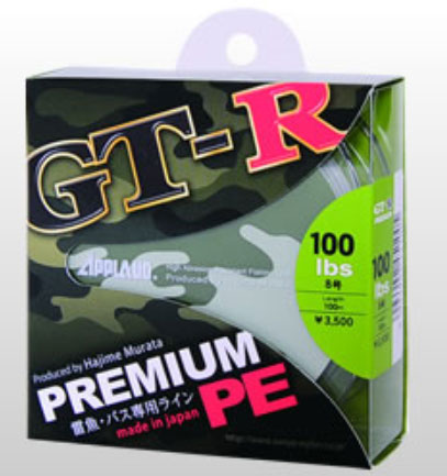 仕様表lb巻数50lb75m雷魚・バス専用GT-Rプレミアム登場！世界最強クラスの原糸で初期強度を維持!!モンスター級の獲物を獲る為に生れたGT-Rプレミアム。 世界最強クラスの原糸がアシやハス、ガマなどのヘビーカバーを完全攻略。ルアーの位置 やトレースラインを把握する視認性と汚れを目立たせないシルバーグレーでストレスの ないゲームを成功させることができる。 8ブレイド国産プレミアムPE!! ●比重0.98(高浮力)なので理想のトップWゲーム、フロッグゲームを演出。 ●PE製●比重：0.98 ●巻数：75m、100m巻詳細はこちら